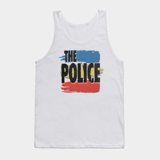 red yellow blue - the police Tank Top